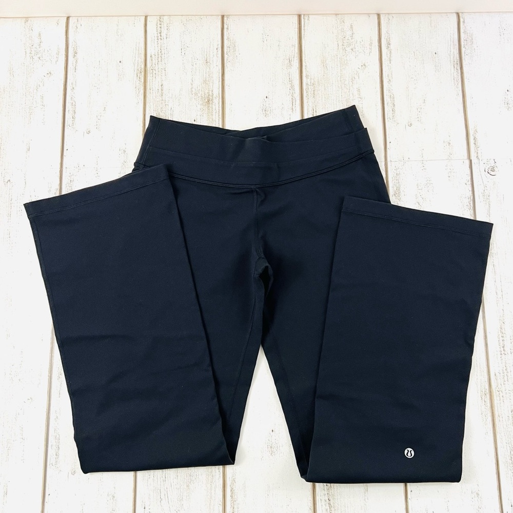 Lululemon Flare Wide Leg Leggings Pants Size 8 Reg - Picture 5 of 10